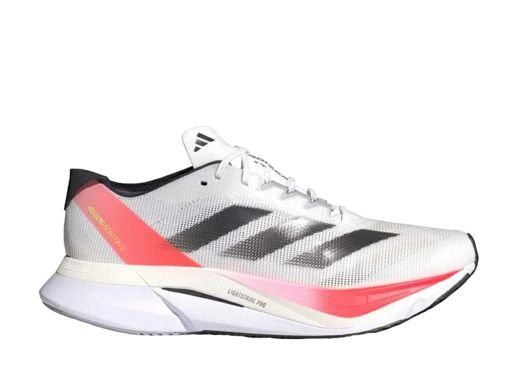 ＼百貨店大売り出し／1000円引き換え証ふり出し中！adidas アディダス アディゼロ 豆の町 12 M フットウェアホワイト/オーロラメタリック/ソーラー赤いこと アディダス IF9210 メンズ スニーカー 駈けっくらシューズ 21SN-IF9210