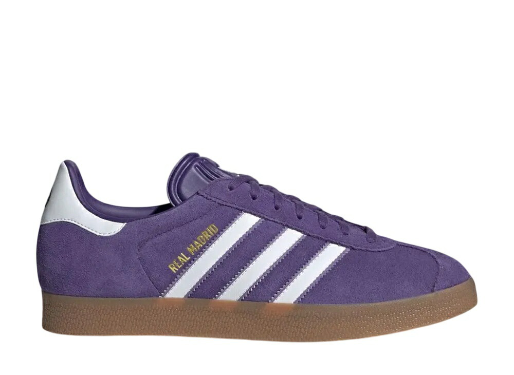 ＼百貨店大売り出し／1000円クーポン券振り出し中！adidas レアルマドリード × アディダスオリジナルス ガゼル テラスアイコン パープル/クラウドホワイト/神通力紫はしどい アディダス JS3041 メンズ スニーカー 駈けっくらシューズ 21SN-JS3041