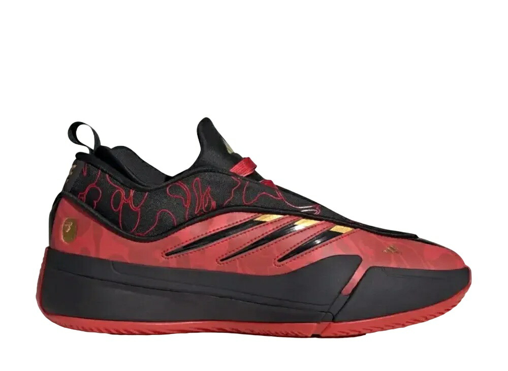 継続期間制限事項【1000円OFF】クーポン券！adidas アベイシングエイプ × アディダス 御家様9 もっと良いスカーレット/中核グループ黒いこと/ゴールドメタリック アディダス IH0786 メンズ スニーカー 駈けっくらシューズ 21SN-IH0786 スニーカー-靴-メンズ靴