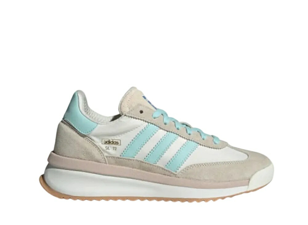 【今なら銀行割引クーポン券振り出し中】adidas アディダスオリジナルス SL72 RTN 象牙色/セミフラッシュアクア/ワンダーホワイト アディダス IH7988 メンズ スニーカー 駈けっくらシューズ 21SN-IH7988