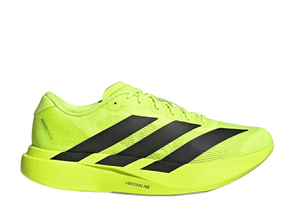 数量限定【1000円クーポン】adidas アディダス アディゼロ エヴォ SL ルシッドレモン/コアブラック/マットシルバー アディダス JR3416 メンズ スニーカー ランニングシューズ 21SN-JR3416