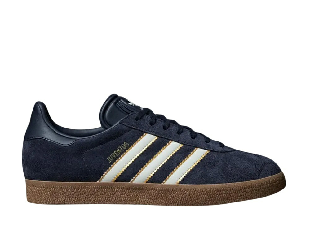 今だけ【1000円クーポン】発行中!!adidas ユベントス × アディダスオリジナルス ガゼル テラスアイコン レジェンドインク/オフホワイト/ダークフットボールゴールド アディダス JS3044 メンズ スニーカー ランニングシューズ 21SN-JS3044