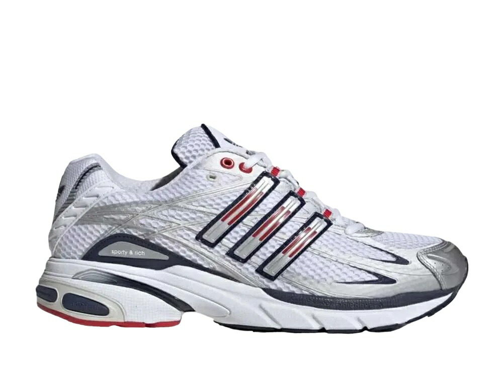 【今なら割引クーポン発行中】発行中!!adidas スポーティアンドリッチ × アディダスオリジナルス アディスタークッション ホワイト/ナイトインディゴ/カレッジエイトレッド アディダス IH8336 メンズ スニーカー ランニングシューズ 21SN-IH8336 25,900円