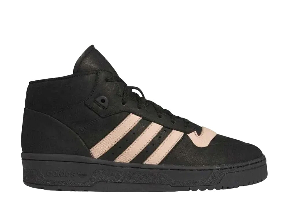 継続期間制限事項【1000円OFF】引き換え証！adidas アディダス オリジナルス ライバルリー ミッド 中核グループ黒いこと/アッシュパール アディダス IE3075 メンズ スニーカー 駈けっくらシューズ 21SN-IE3075 メンズ靴-スニーカー