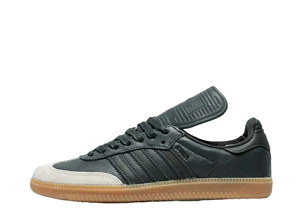 継続期間制限事項【1000円OFF】引き換え証！adidas ファレル・ウィリアムス × アディダス オリジナルス ヒューマンスピード競技 サンバ 黒いこと アディダス HP3384 メンズ スニーカー 駈けっくらシューズ 21SN-HP3384 靴-スニーカー-メンズ靴