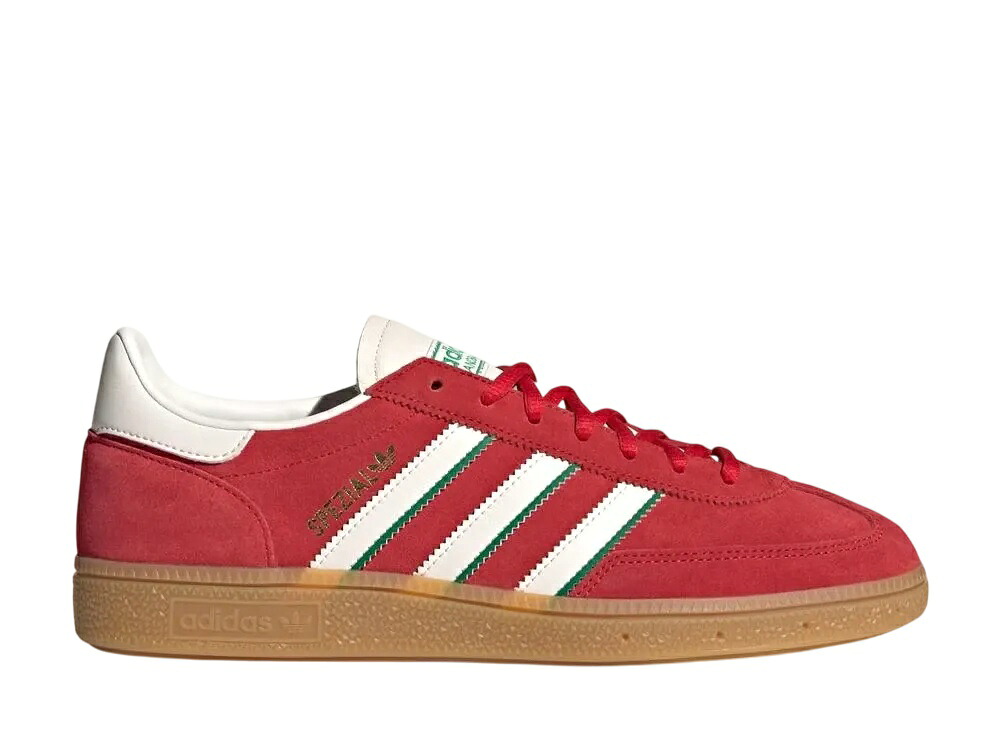 ＼百貨店大売り出し／1000円クーポン券振り出し中！adidas アディダスオリジナルス ハンドボールスペツィアル もっと良いスカーレット/クラウドホワイト/緑であること アディダス IF9531 メンズ スニーカー 駈けっくらシューズ 21SN-IF9531