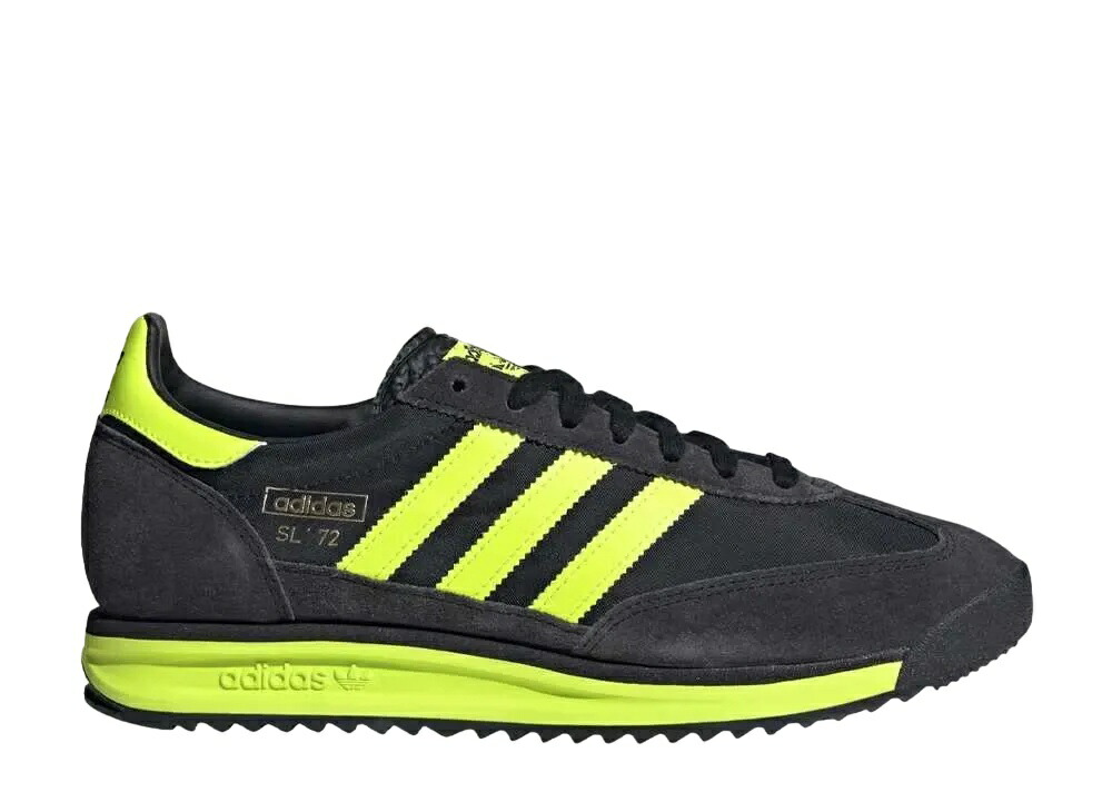 数量限定【1000円クーポン】adidas アディダスオリジナルス SL72 RS コアブラック/ネオンイエロー アディダス IG4647 メンズ スニーカー ランニングシューズ 21SN-IG4647 18,000円