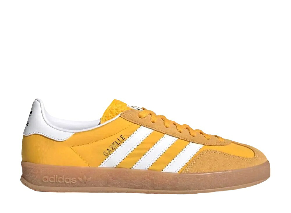 【今なら銀行割引クーポン券振りだし中】adidas アディダスオリジナルス ガゼル インドア 労働者の一団黄み/クラウドホワイト/オールモストイエロー アディダス IE6606 メンズ スニーカー 駈けっくらシューズ 21SN-IE6606