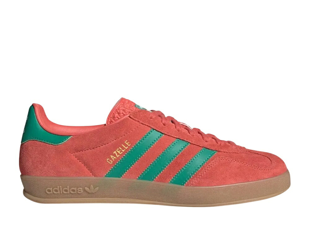 【今なら割引クーポン発行中】!adidas アディダスオリジナルス ガゼル インドア プリラブドスカーレット/コートグリーン/クラウドホワイト アディダス JH5407 メンズ スニーカー ランニングシューズ 21SN-JH5407｜HYPE GUARD【公式】店