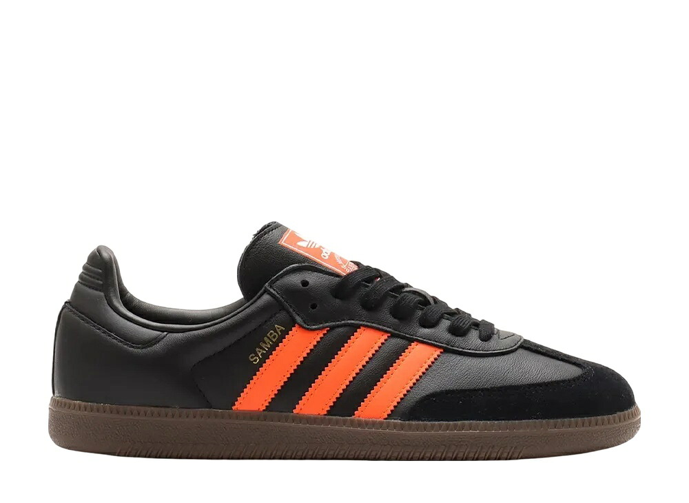 数量限定【1000円クーポン】adidas アディダスオリジナルス サンバ OG コアブラック/オレンジ/ガム アディダス JR0910 メンズ スニーカー ランニングシューズ 21SN-JR0910