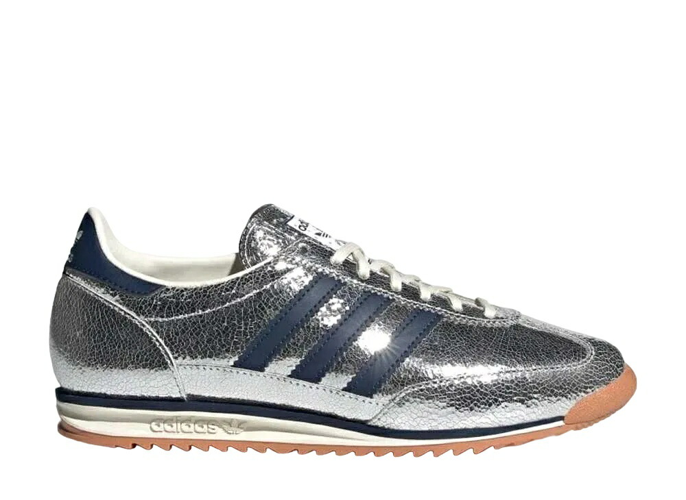 【今なら割り引き引き換え証ふり出し中】adidas アディダスオリジナルス SL72 OG シルバーメタリック/カレッジネイビー/象牙色 アディダス JH8654 メンズ スニーカー 駈けっくらシューズ 21SN-JH8654