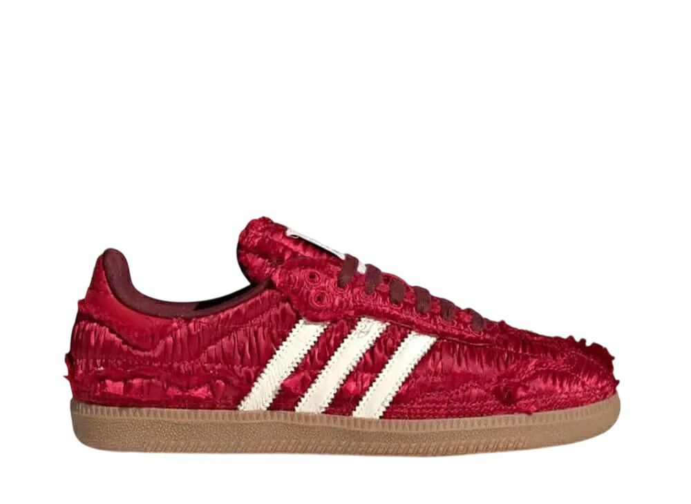 【今なら割り引き引き換え証ふり出し中】adidas キャロラインフウ × アディダスオリジナルス ウィメンズ サンバ 力強さ赤いこと/皮膚軟化剤白いこと/シャドウレッド アディダス JP9281 ウィメンズ レディース スニーカー 駈けっくらシューズ 21SN-JP9281