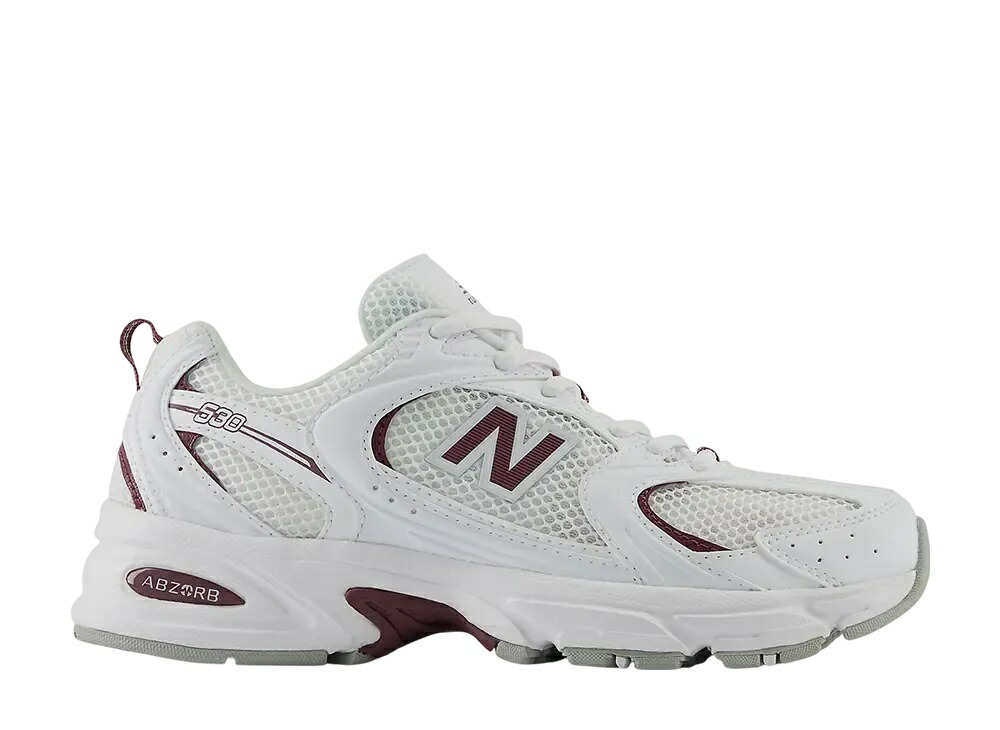 ＼百貨店大売り出し／1000円引き換え証書き著す中！New Balance ニュー平衡にする 530 白いこと/フェイテッドプラム ニュー平衡にする U530CSF メンズ スニーカー 駈けっくらシューズ 21SN-U530CSF
