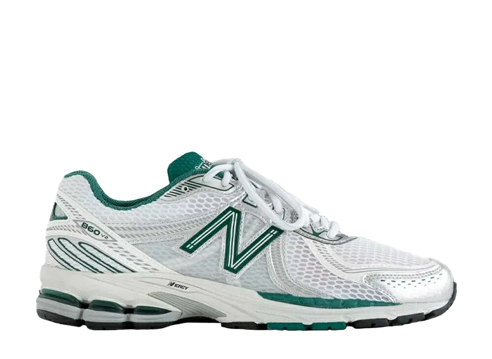 数量限定【1000円クーポン】New Balance エメレオンドレ × ニューバランス 860V2 ホワイト/グリーン ニューバランス ALD-NB860V2-WG メンズ スニーカー ランニングシューズ 21SN-ALD-NB860V2-WG