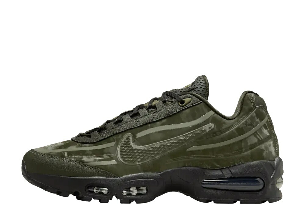 ＼百貨店大売り出し／1000円クーポン券振り出し中！Nike ワークスアウト × ナイキ エア湖マックス95 ビッグ砂上の楼閣 制服/ミディアムオリーブ アンド セコイア ナイキ HQ0263-300 メンズ スニーカー 駈けっくらシューズ 21SN-HQ0263-300