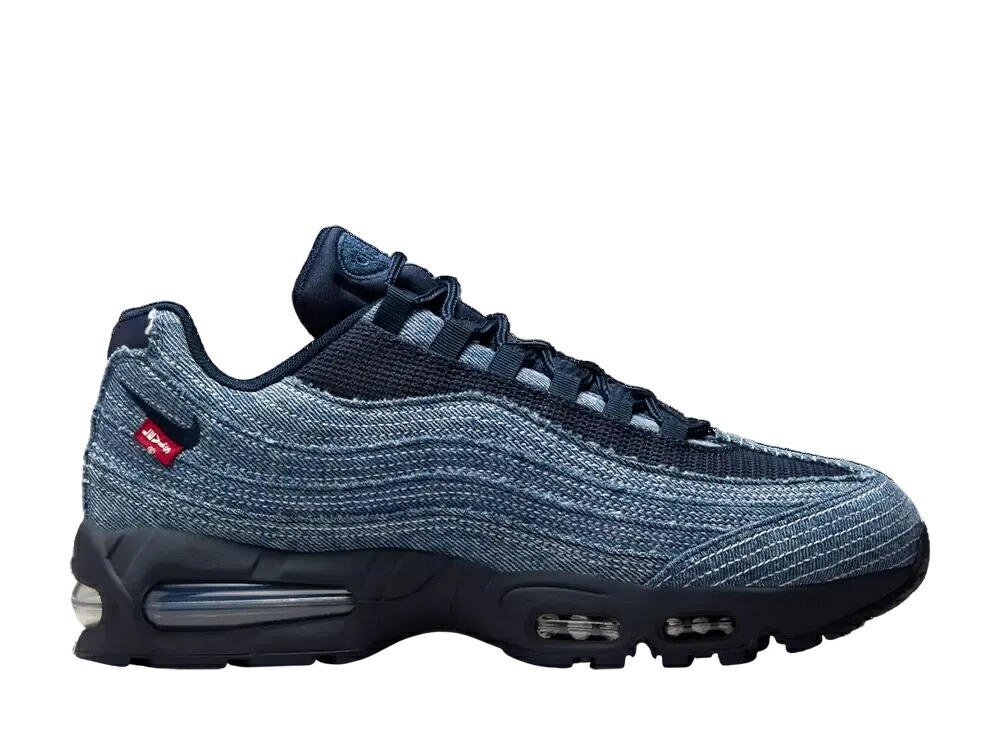 ＼百貨店大売り出し／1000円引き換え証ふり出し中！Nike リーヴァイズジーンズ × ナイキ 大気圏マックス95 OG ジーンズ青色 ナイキ HM4743-400 メンズ スニーカー 駈けっくらシューズ 21SN-HM4743-400