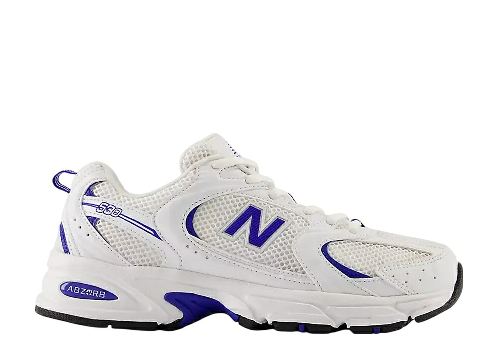 ＼百貨店大売り出し／1000円クーポン券振り出し中！New Balance ニュー平衡にする 530 白いこと/ブルージェムストーン ニュー平衡にする U530CSJ メンズ スニーカー 駈けっくらシューズ 21SN-U530CSJ