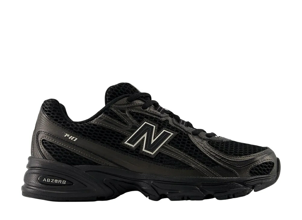 ＼百貨店大売り出し／1000円引き換え証ふり出し中！New Balance ニュー平衡にする 740 黒いこと/ビスク/ブラックメタリック ニュー平衡にする U740BR2 メンズ スニーカー 駈けっくらシューズ 21SN-U740BR2