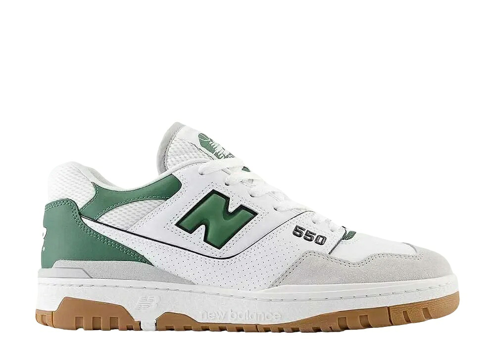 ＼百貨店大売り出し／1000円クーポン券振り出し中！New Balance ニュー平衡にする 550 パイン緑であること ニュー平衡にする BB550ESB メンズ スニーカー 駈けっくらシューズ 21SN-BB550ESB