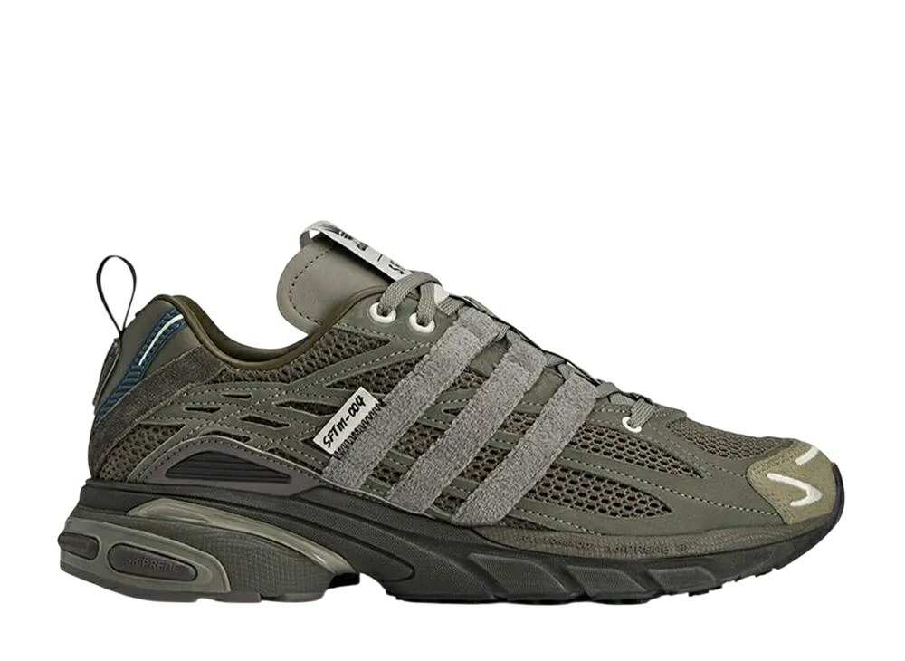 ＼百貨店大売り出し／1000円クーポン券振り出し中！adidas ソングフォーザミュート × アディダス アディスター 座布団3 下位区分/シャドウグリーン/ナイトカーゴ アディダス JR8045 メンズ スニーカー 駈けっくらシューズ 21SN-JR8045