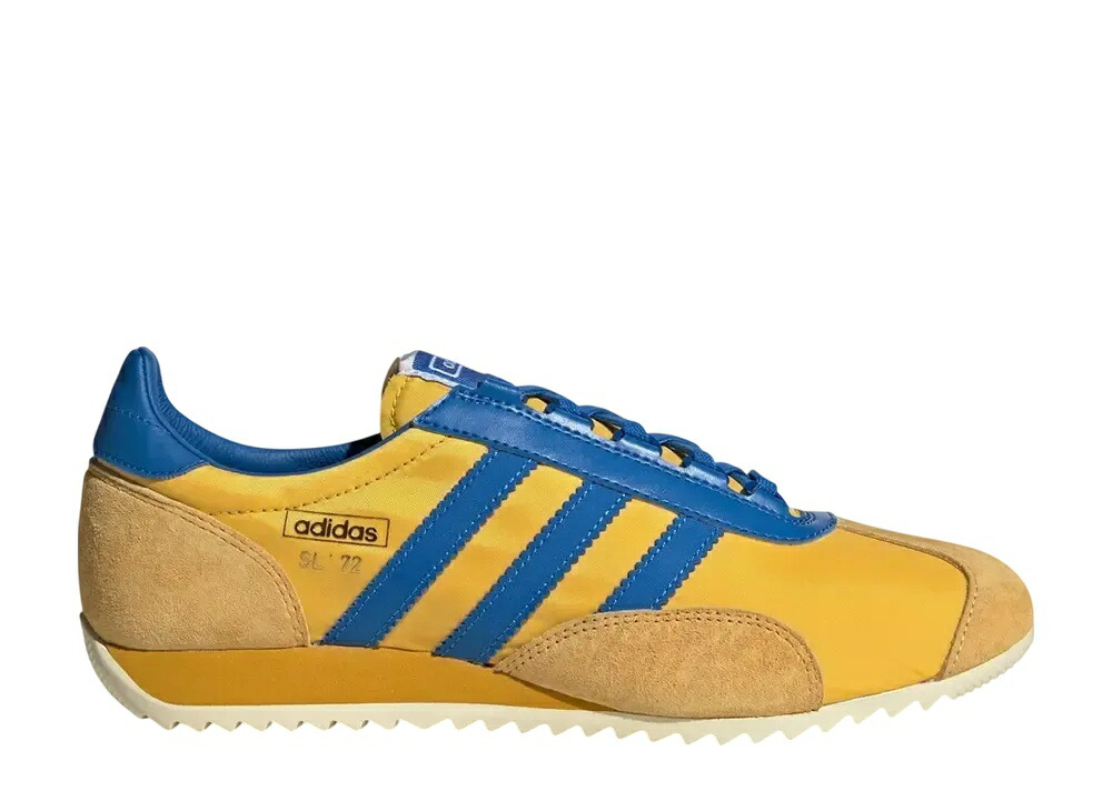 ＼百貨店大売り出し／1000円クーポン券振り出し中！adidas アディダス SL72 PT 黒板ゴールド/ブライトロイヤル/ロイヤル青み アディダス JR3638 メンズ スニーカー 駈けっくらシューズ 21SN-JR3638