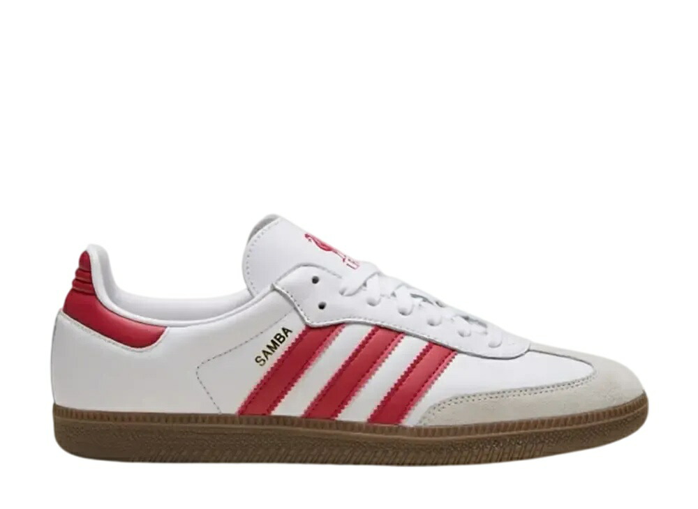 ＼百貨店大売り出し／1000円クーポン券振り出し中！adidas リヴァプールFC × アディダスオリジナルス サンバ クラウドホワイト/オランダ苺赤いこと/チュインガム アディダス JQ4041 メンズ スニーカー 駈けっくらシューズ 21SN-JQ4041