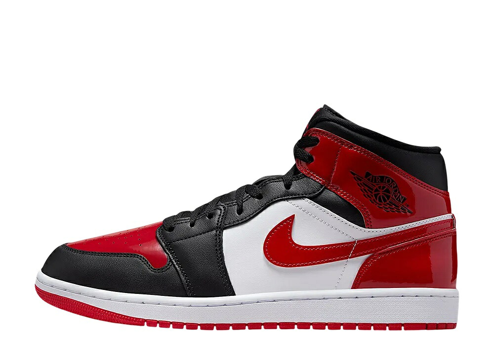 ＼百貨店大売り出し／1000円クーポン券ふり出し中！Nike ナイキ エアジョーダン1 ミッド SE 黒いこと/白いこと/バーシティレッド ナイキ HV4091-006 メンズ スニーカー 駈けっくらシューズ 21SN-HV4091-006