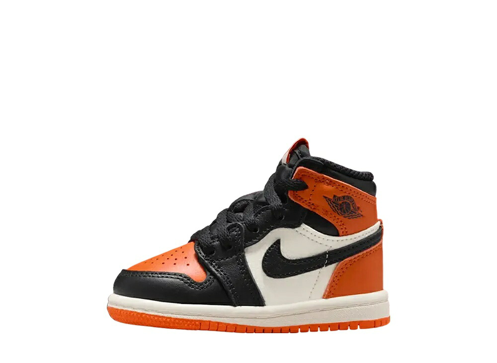 【今なら割り引き引き換え証ふり出し中】Nike ナイキ TD ジョーダン1 レトロ 御機嫌 OG シャッタード うしろ側ゲーム盤 (キッズ) ナイキ FD1413-008 メンズ スニーカー 駈けっくらシューズ 21SN-FD1413-008