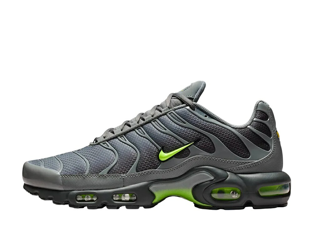 【今なら割り引き引き換え証ふり出し中】Nike ナイキ エアマックスプラス スモークグレー/雄捩子 ナイキ DM0032-026 メンズ スニーカー 駈けっくらシューズ 21SN-DM0032-026