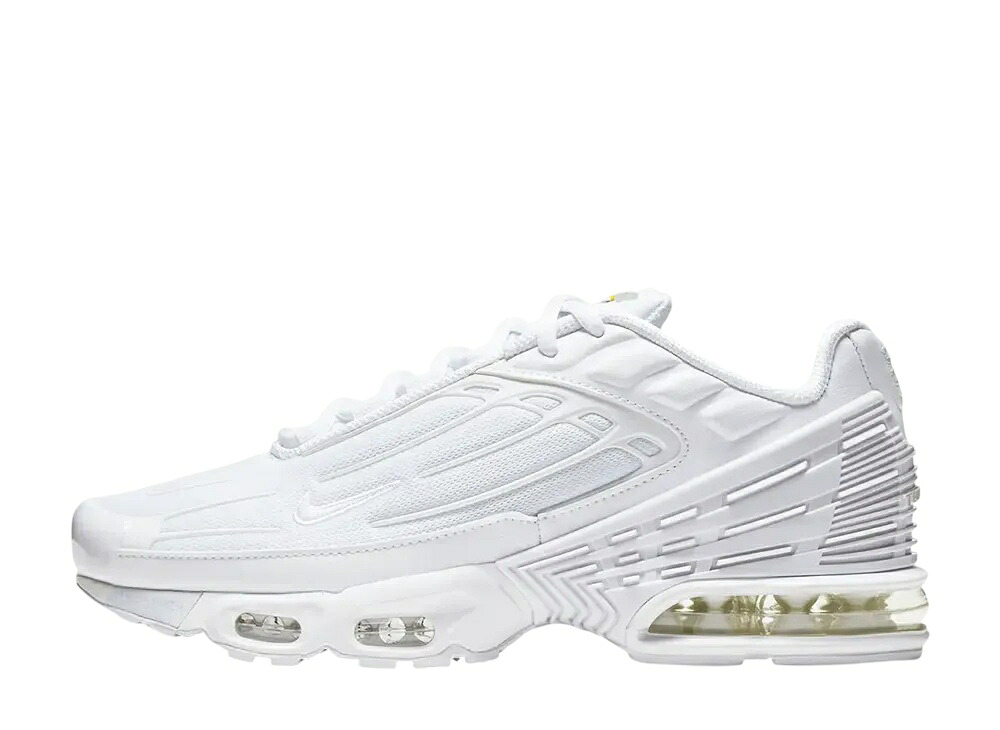 【今なら割引クーポン発行中】Nike ナイキ エアマックス プラス3 ホワイト バスト グレイ (2025) ナイキ CW1417-100-2025 メンズ スニーカー ランニングシューズ 21SN-CW1417-100-2025