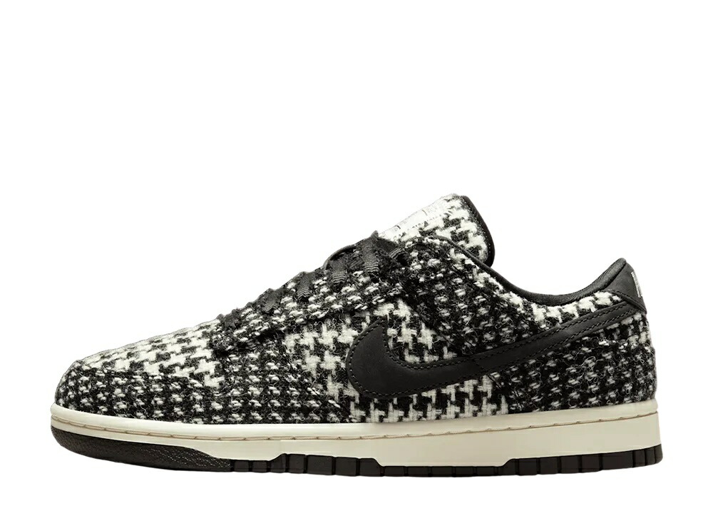 ＼百貨店大売り出し／1000円クーポン券ふり出し中！Nike ハリスツィード × ナイキ ウィメンズ ダンク 置き目 黒いこと/愛読者トム ナイキ HQ5036-901 ウィメンズ レディース スニーカー 駈けっくらシューズ 21SN-HQ5036-901