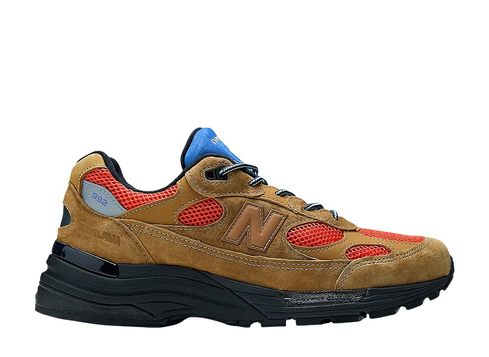 【今なら割引クーポン発行中】!New Balance アクション・ブロンソン &times; ニューバランス 992 タイガーアイ ニューバランス U992AB1 メンズ スニーカー ランニングシューズ 21SN-U992AB1｜HYPE GUARD【公式】店