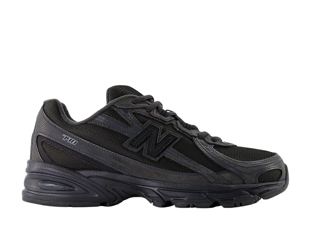 【今なら割り引き引き換え証ふり出し中】New Balance ニュー平衡にする 740 黒いことセメント質/黒いこと/キャッスルロック ニュー平衡にする U740BC2 メンズ スニーカー 駈けっくらシューズ 21SN-U740BC2