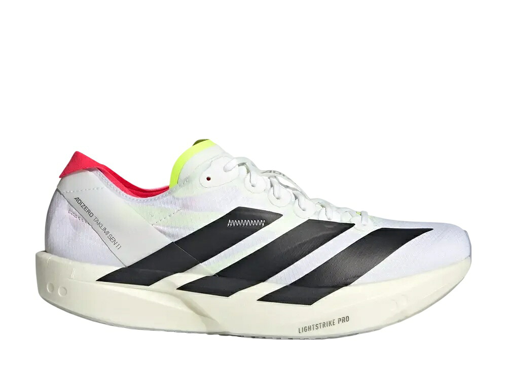 【今なら割引クーポン発行中】!adidas アディダス アディゼロ タクミ セン 11 クラウドホワイト/コアブラック/ルシッドレッド アディダス JH8659 メンズ スニーカー ランニングシューズ 21SN-JH8659｜HYPE GUARD【公式】店