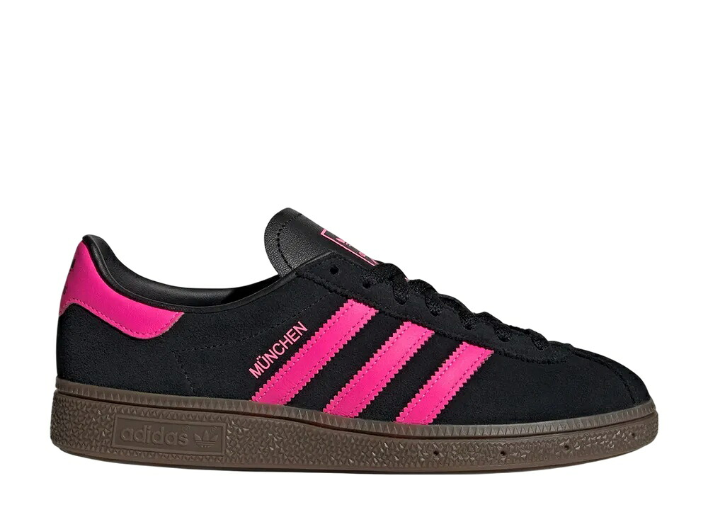 ＼百貨店大売り出し／1000円引き換え証ふり出し中！adidas アディダスオリジナルス ミュンヘン 中核グループ黒いこと/ルシッドピンク/チュインガム アディダス JS4000 メンズ スニーカー 駈けっくらシューズ 21SN-JS4000