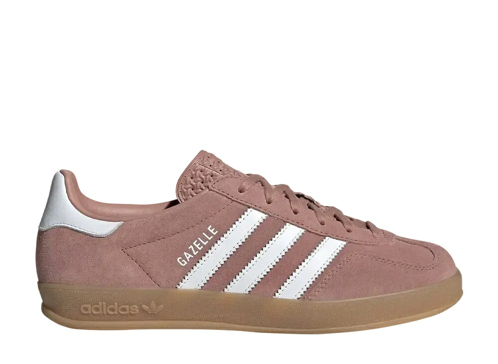 【今なら銀行割引クーポン券振り出し中】adidas アディダスオリジナルス ウィメンズ ガゼル インドア ウォーム粘土/クラウドホワイト/チュインガム アディダス JS1397 ウィメンズ レディース スニーカー 駈けっくらシューズ 21SN-JS1397