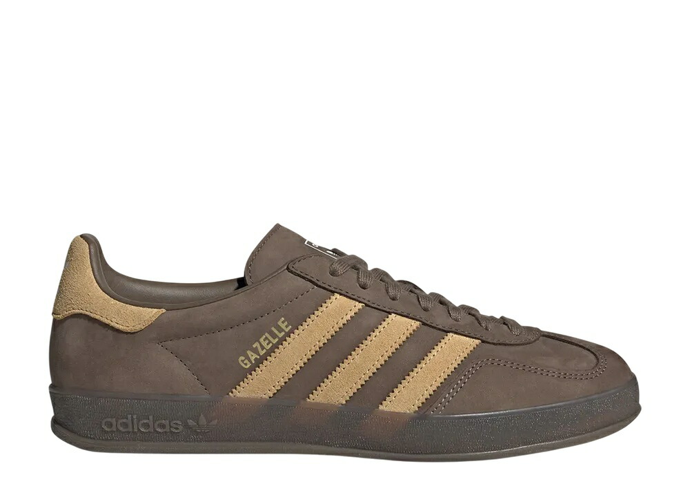 【今なら割引クーポン発行中】adidas アディダスオリジナルス ガゼル インドア カーゴブラウン/ゴールデンベージュ/クラウドホワイト アディダス JQ8386 メンズ スニーカー ランニングシューズ 21SN-JQ8386