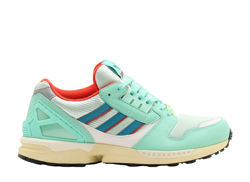 ＼百貨店大売り出し／1000円クーポン券振り出し中！adidas アトモス × アディダスオリジナルス ZX8000 バヒアミント/アクティブティール/フローズンブルー アディダス JS4601 メンズ スニーカー 駈けっくらシューズ 21SN-JS4601