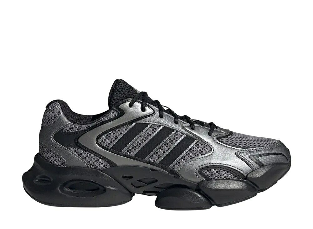 【今なら割引クーポン発行中】発行中!!adidas アディダス メガストライド アイアンメタリック/コアブラック/グレースリー アディダス JR6335 メンズ スニーカー ランニングシューズ 21SN-JR6335