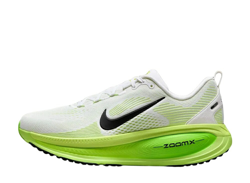【今なら割り引き引き換え証ふり出し中】Nike ナイキ ボメロ18 白いこと/黒いこと/エレクトリック緑であること/雄捩子 ナイキ HM6803-100 メンズ スニーカー 駈けっくらシューズ 21SN-HM6803-100