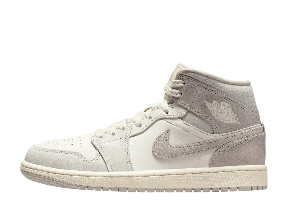 ＼百貨店大売り出し／1000円クーポン券振り出し中！Nike ナイキ ウィメンズ エアジョーダン1 ミッド ともし火アイアンオール/エニグマストーン ナイキ IB7010-001 ウィメンズ レディース スニーカー 駈けっくらシューズ 21SN-IB7010-001