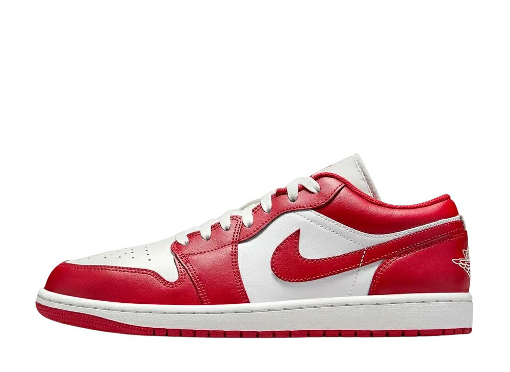 数量限定【1000円クーポン】Nike ナイキ エアジョーダン1 ロー サミットホワイト/サミットホワイト/バーシティレッド ナイキ 553558-166 メンズ スニーカー ランニングシューズ 21SN-553558-166