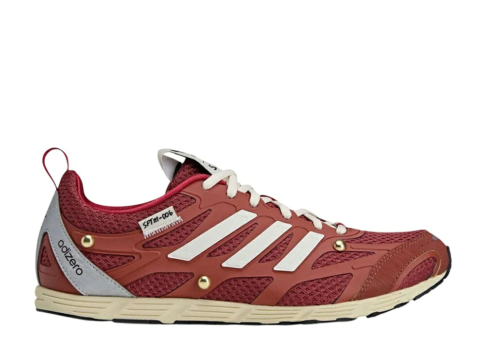 ＼百貨店大売り出し／1000円引き換え証ふり出し中！adidas ソングフォーザミュート × アディダス アディゼロ PR レガシーレッド アディダス HP3522 メンズ スニーカー 駈けっくらシューズ 21SN-HP3522