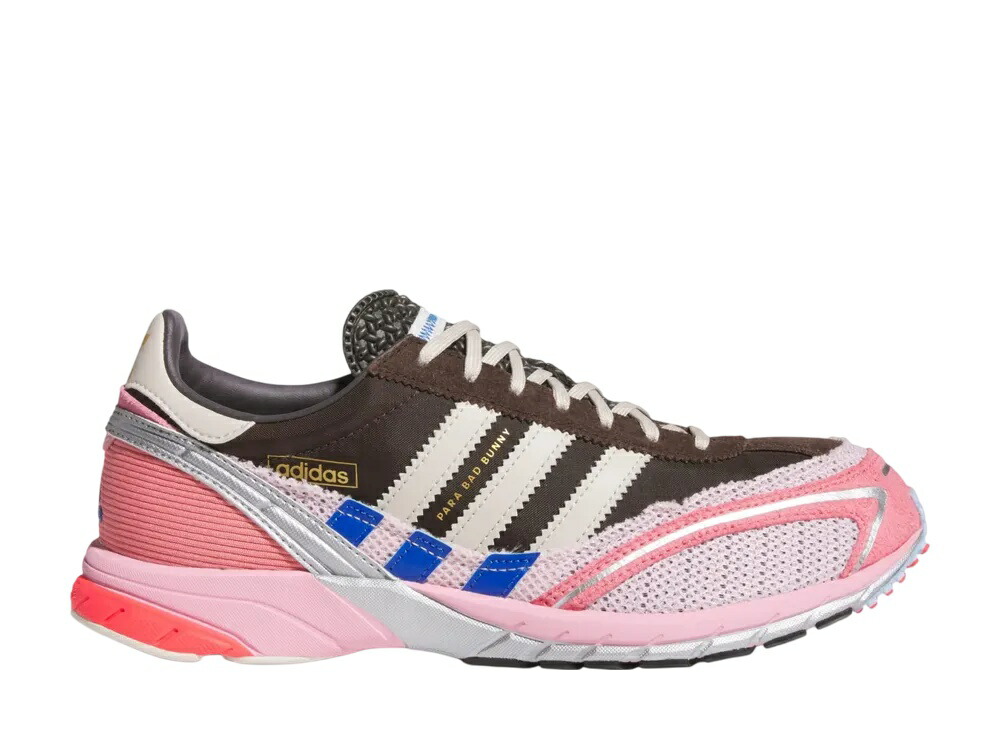 【今なら割り引き引き換え証ふり出し中】adidas バッド・バニー × アディダス アディゼロ SL72 赤銅色/せつ然たるサクラ色/ヘイジーローズ アディダス JP5997 メンズ スニーカー 駈けっくらシューズ 21SN-JP5997