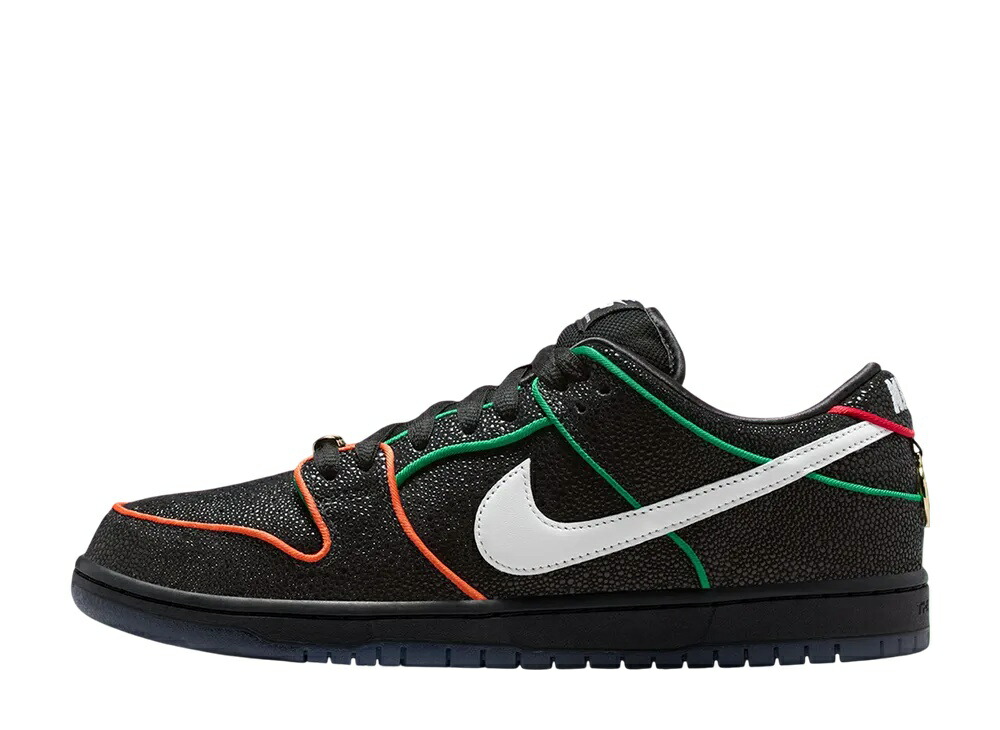 ＼百貨店大売り出し／1000円引き換え証書き著す中！Nike ブロンクス ガールズ 滑る × ナイキ SB ダンク 置き目 労働者階級 黒いこと/立ちはだかる赤いこと ナイキ HV1664-001 メンズ スニーカー 駈けっくらシューズ 21SN-HV1664-001