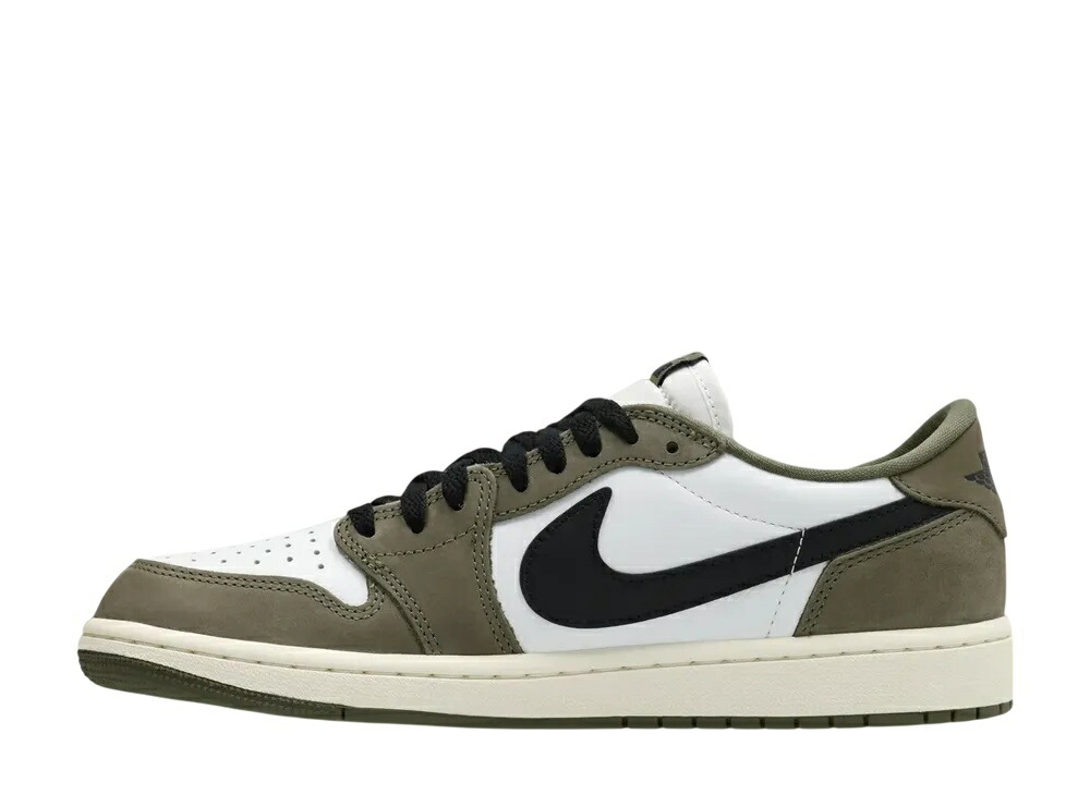 今だけ【1000円クーポン】発行中!!Nike ナイキ エアジョーダン1 ロー OG ミディアムオリーブ アンド サミットホワイト ナイキ HQ6998-200 メンズ スニーカー ランニングシューズ 21SN-HQ6998-200