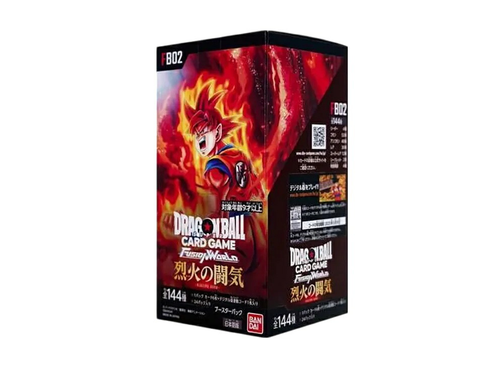 【割引クーポンあり】Trading cards ドラゴンボールスーパーカードゲーム フュージョンワールド ブースターパック 「烈火の闘気」ボックス Trading cards ドラゴンボールスーパーカードゲーム フュージョンワールド ブースターパック 「烈火の闘気」ボックス 215998 ホビー｜HYPE GUARD【公式】店 26,670円