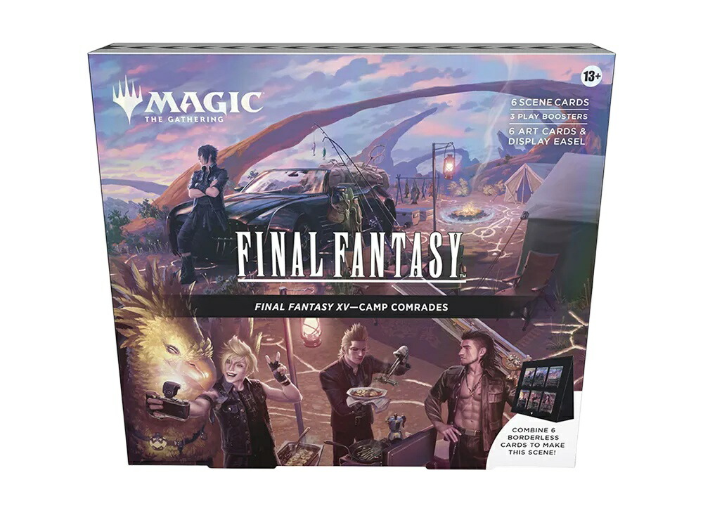 【今なら割引クーポン発行中】Trading cards マジックザギャザリング「ファイナルファンタジーXV キャンプの仲間たち」シーン・ボックス 英語版 Trading cards マジックザギャザリング「ファイナルファンタジーXV キャンプの仲間たち」シーン・ボックス 英語版 734294 ホビー｜HYPE GUARD【公式】店
