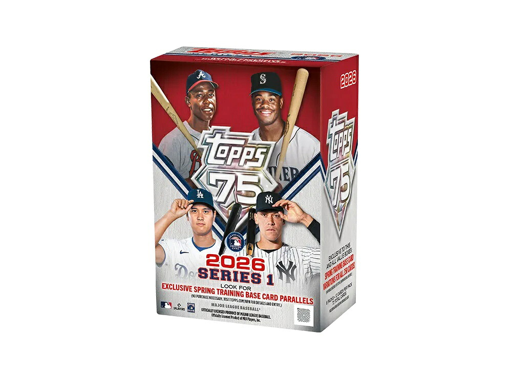 【割引クーポンあり】Trading cards トップス バリューボックス「2026 トップス シリーズ1 ベースボール」ボックス Trading cards トップス バリューボックス「2026 トップス シリーズ1 ベースボール」ボックス 772976 ホビー コレクション トレーディングカード 21SN-772976