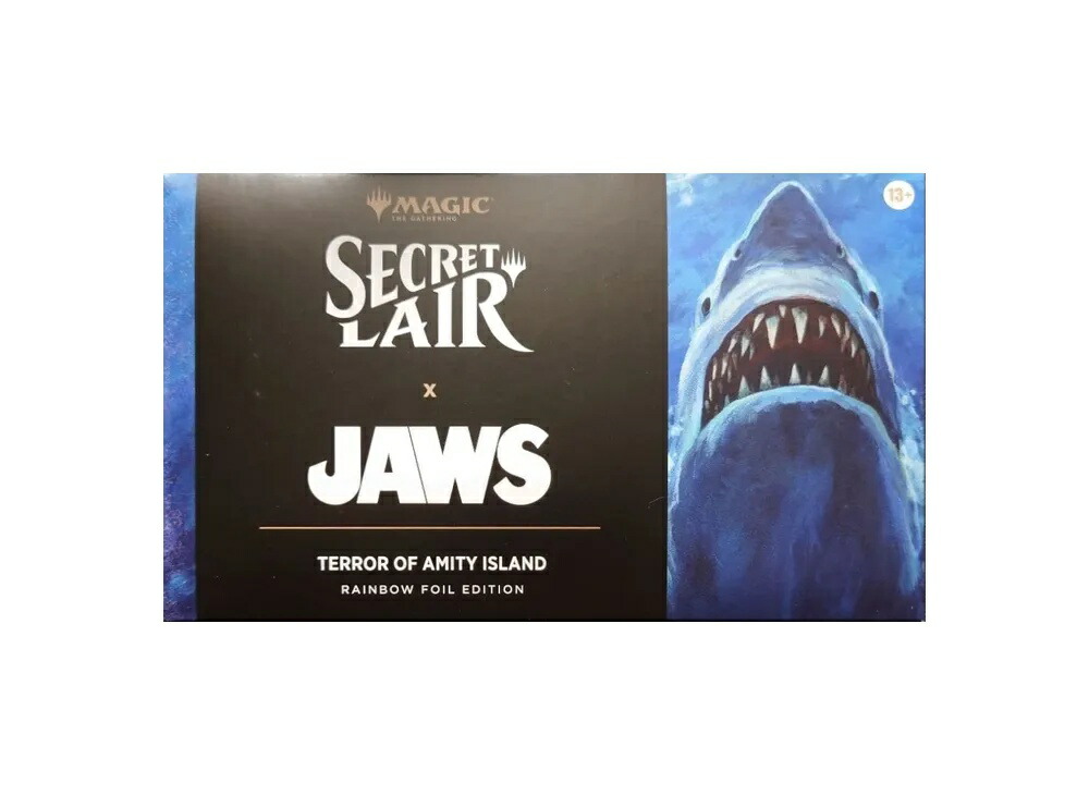 【割引クーポンあり】Trading cards マジックザギャザリング「シークレットレイアー × ジョーズ テラーオブアミティアイランドディション」英語版 Trading cards マジックザギャザリング「シークレットレイアー × ジョーズ テラーオブアミティアイランド